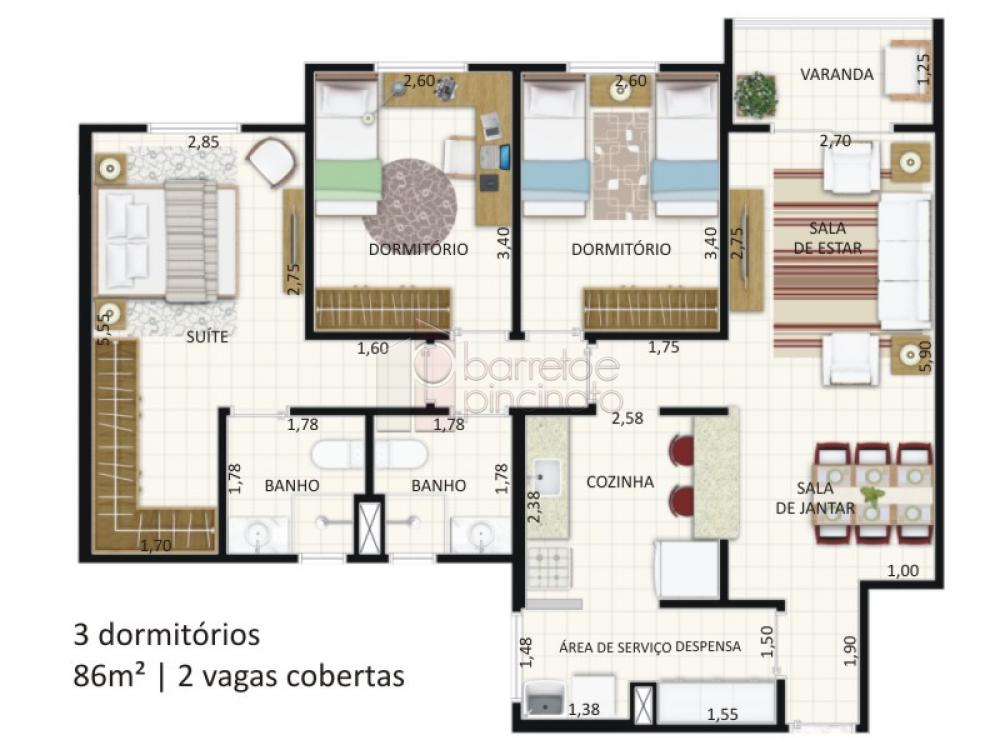 Alugar Apartamento / Padrão em Jundiaí R$ 2.300,00 - Foto 23